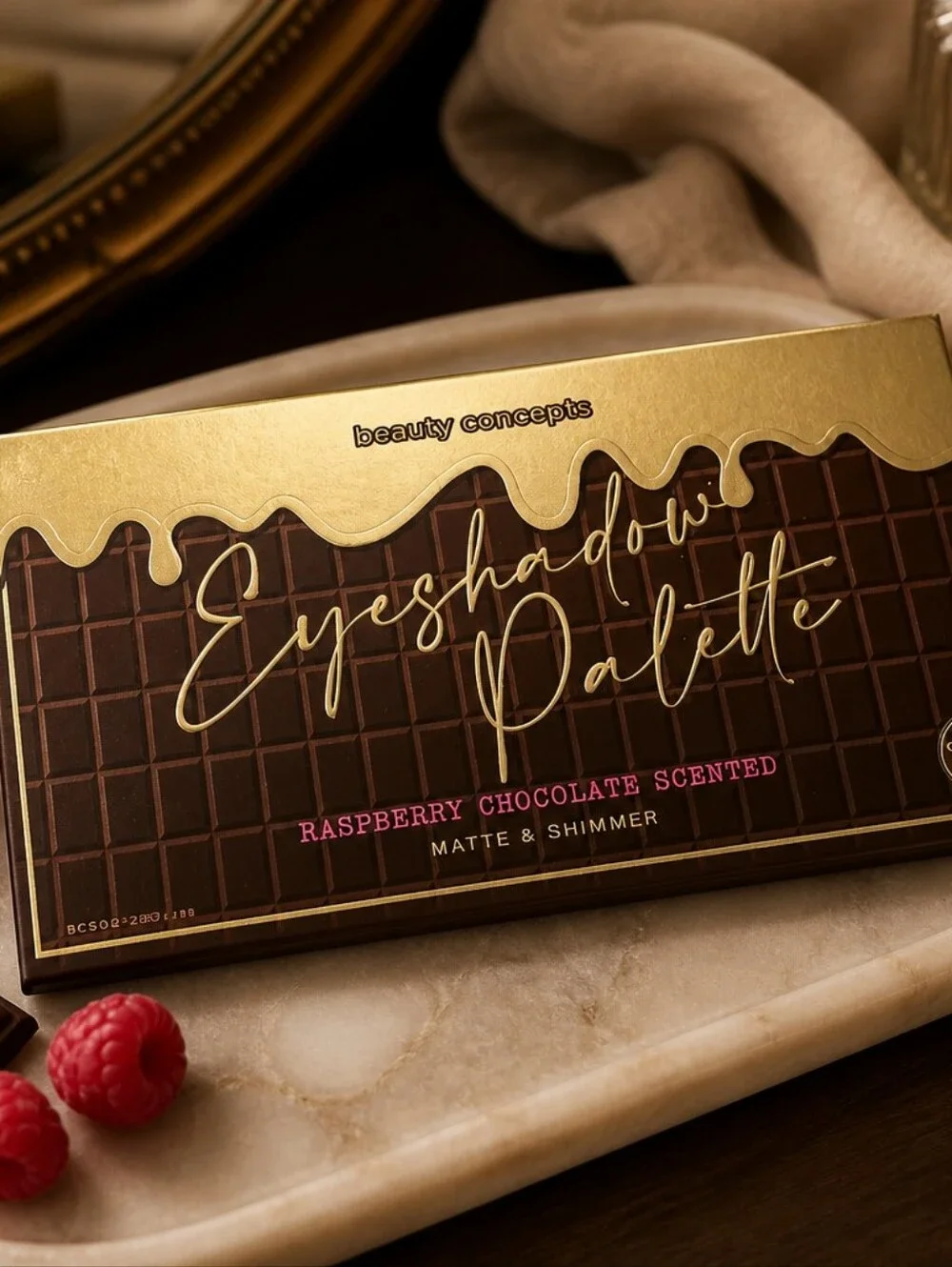 Raspberry Chocolate Eyeshadow Palette - Brown